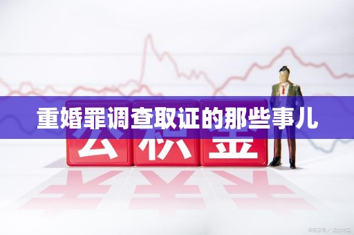 上栗重婚罪调查取证的那些事儿