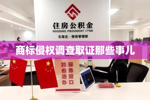 上栗商标侵权调查取证那些事儿