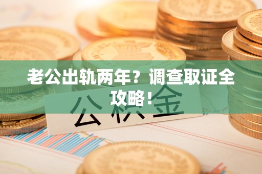 上栗老公出轨两年？调查取证全攻略！